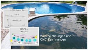 Werkzeichnungen und CNC Zeichnungen